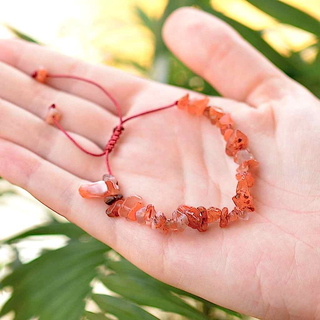 Akik Taşı Bileklik - Ayarlamalı