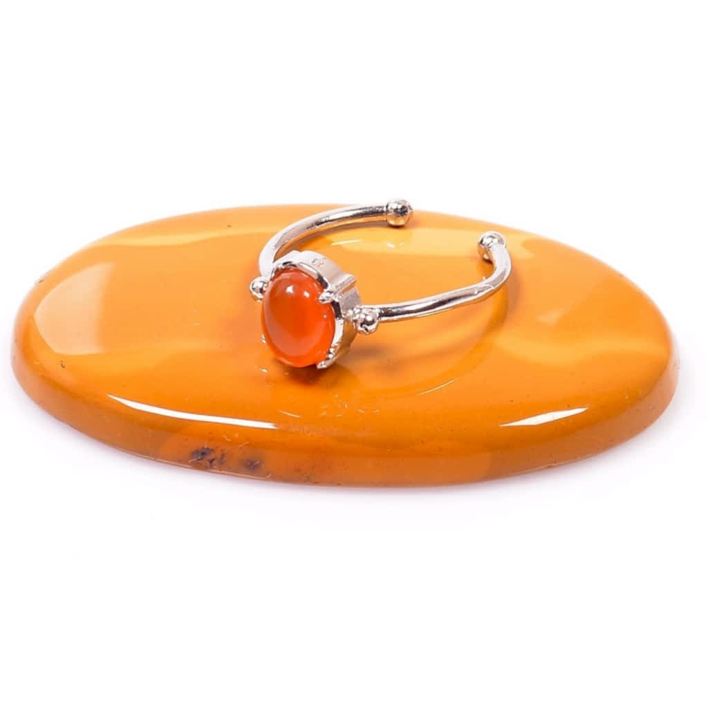 Akik Taşı Yüzük - Ayarlamalı