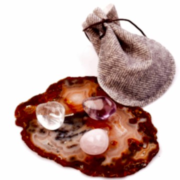 Ametist - Pembe Kuvars - Kristal Kuvars Taşı Kütle