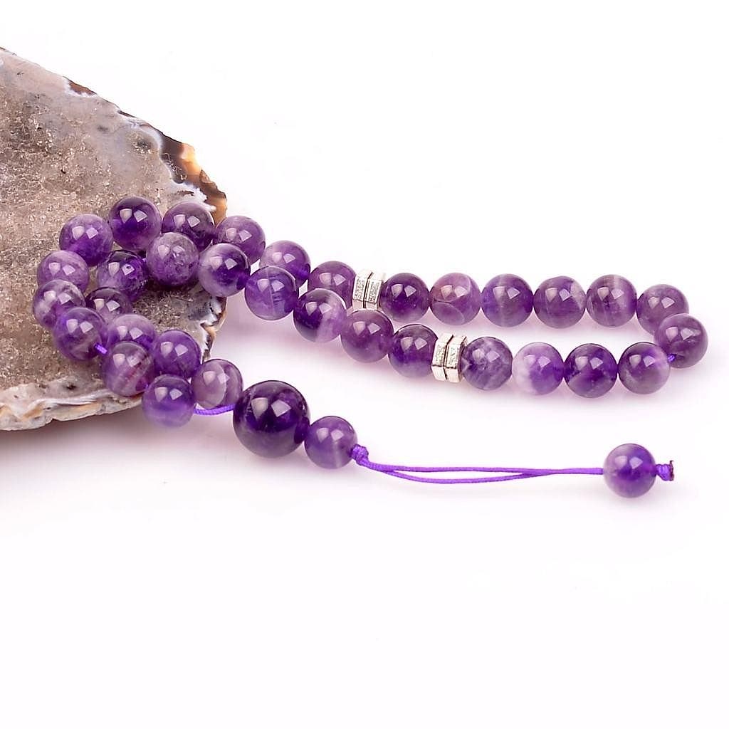 Ametist Taşı Tesbih (8 mm)