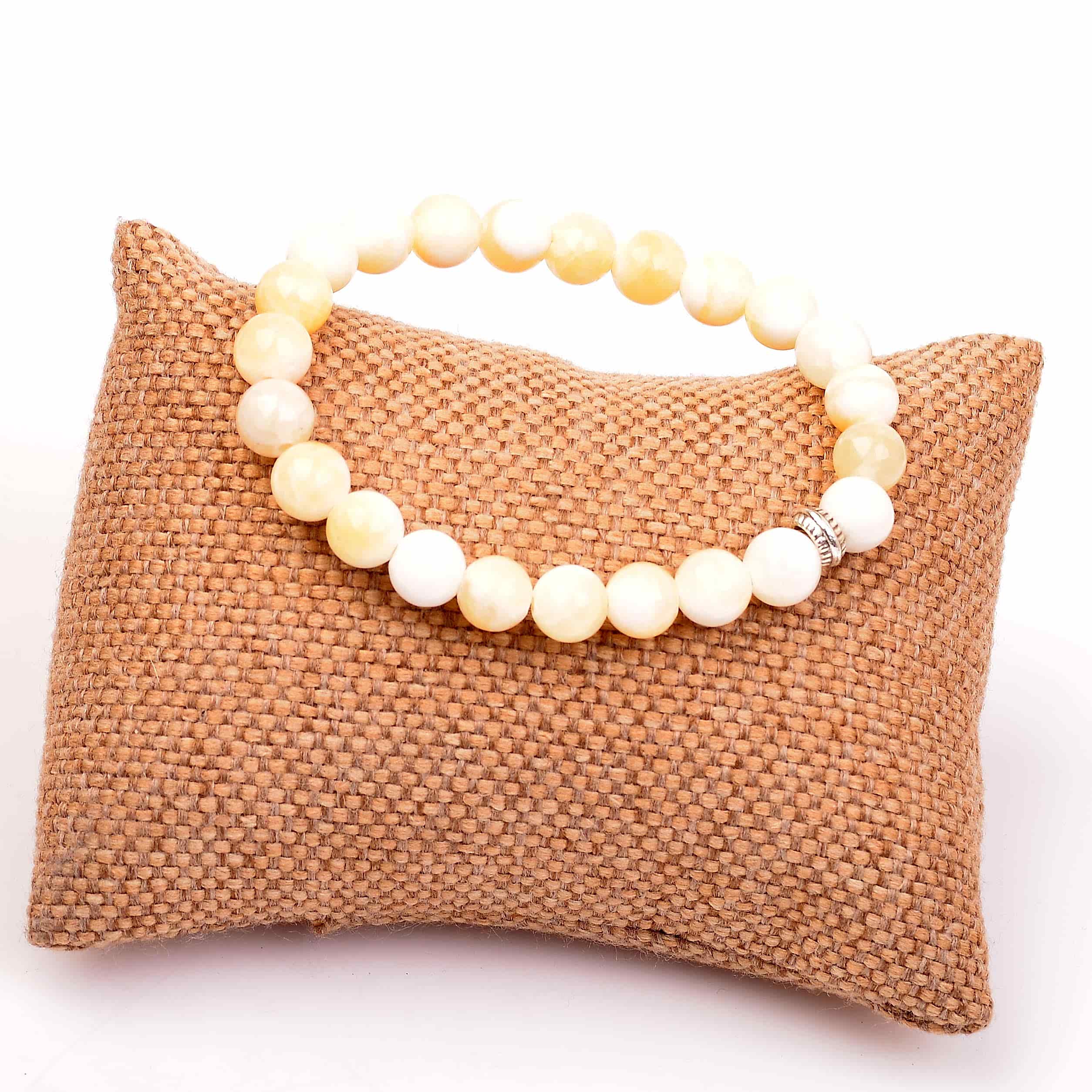 Aragonit Taşı Bileklik   8 mm