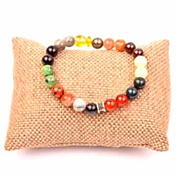 Aslan Burcu Taşlarından Bileklik - Burç Bilekliği