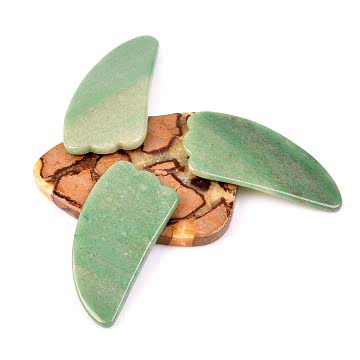 Aventurin Taşı Gua Sha Masaj Aleti