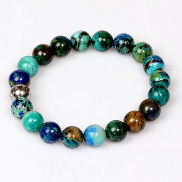 Azurit Taşı Bileklik - 10 mm
