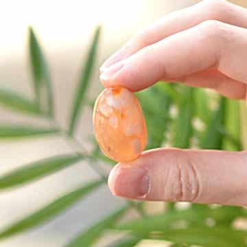 Çiçek Akik Taşı Kütle - Flower Agate