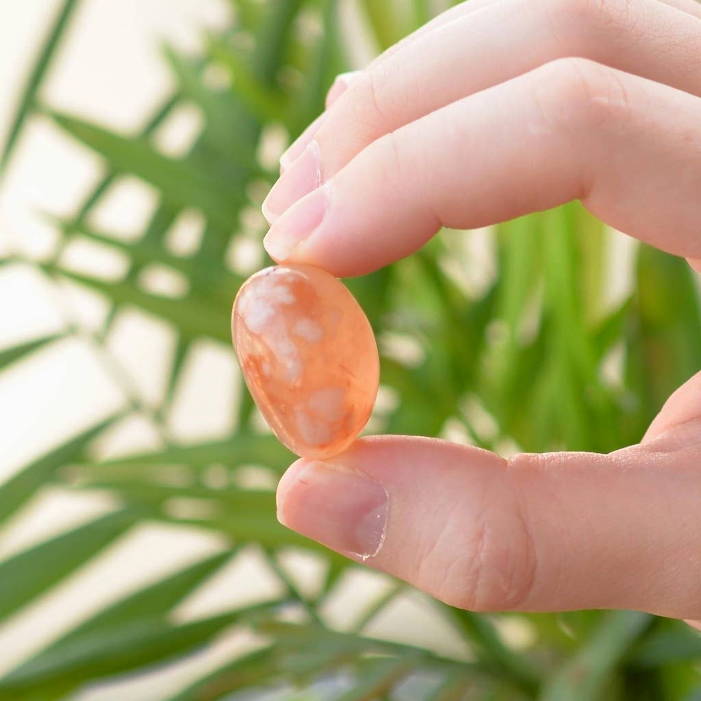 Çiçek Akik Taşı Kütle - Flower Agate