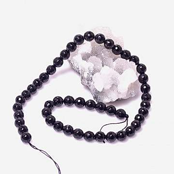 Faset Kesim Oniks Taşı Dizi (8 mm)