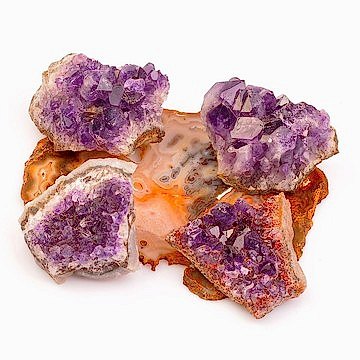 Ham Ametist Taşı Kütle