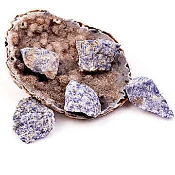 Ham Mavi Aventurin Taşı Kütle