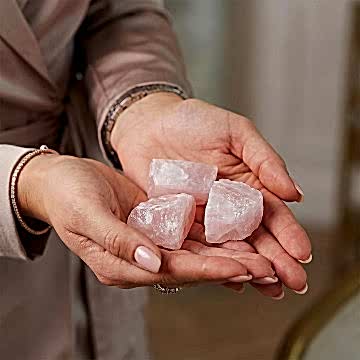 Ham Pembe Kuvars Taşı Kütle