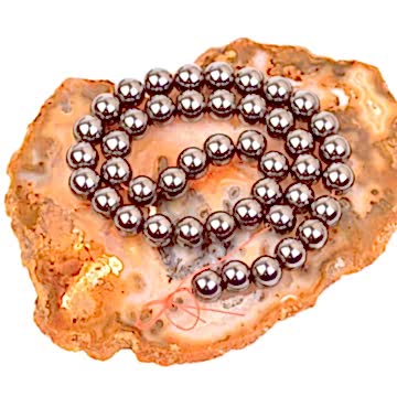 Hematit Taşı Dizi ( 8 mm )