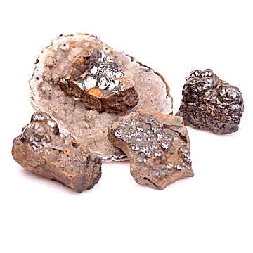 Hematit Taşı Ham Kütle - Küçük Boy