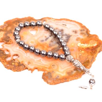 Hematit Taşı Stres Tesbihi ( 8 mm )