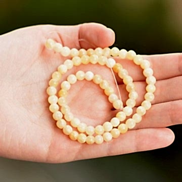 Kalsit Taşı Dizi ( 6 mm )