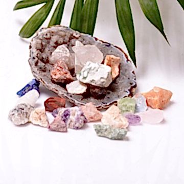 Karışık Ham Doğal Taş Kesesi - 50 gr