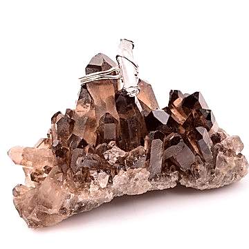 Kristal Kuvars Taşı Ayarlamalı Yüzük - Ham Kuvars