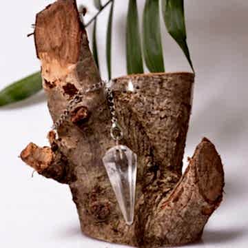 Kristal Kuvars Taşı Pandül