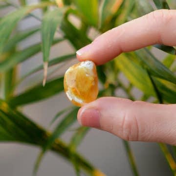 Küçük Boy Damla Kehribar Kütle