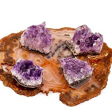 Küçük Boy Ham Ametist Taşı Kütle