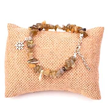 Labradorit Taşı Şekilsiz Bileklik