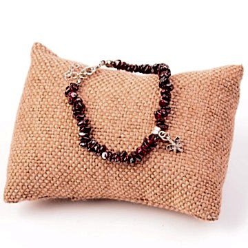 Lal Taşı Bileklik - Şekilsiz Taşlar