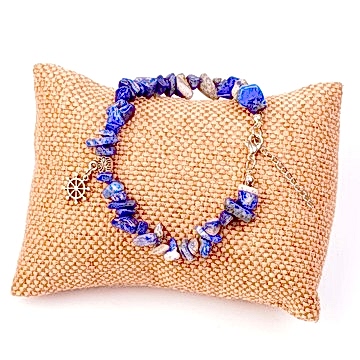Lapis Lazuli Taşı Şekilsiz Bileklik