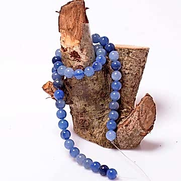 Mavi Aventurin Taşı Dizi (8 mm)