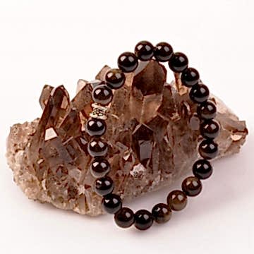 Obsidyen Taşı Bileklik - 8 mm Rainbow Obsidyen