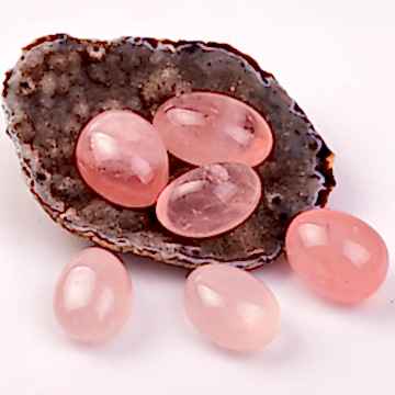 Pembe Kuvars Taşı Kütle