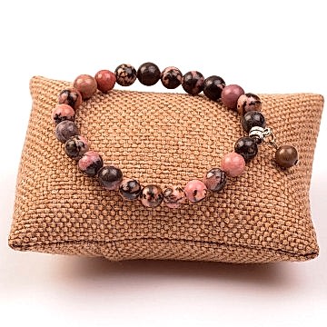 Rodonit Taşı Bileklik ( 8 mm )