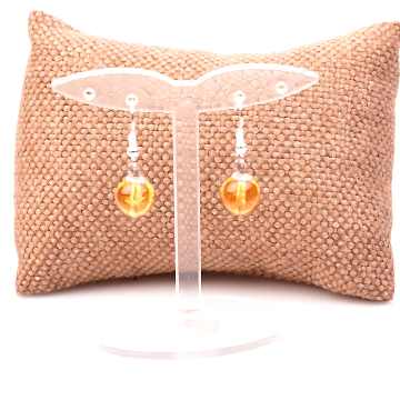 Sitrin Taşı Küpe (Para Taşı)