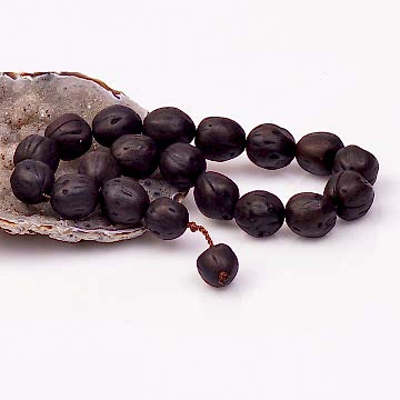 Siyah Renk Kokulu Andız Ağacı Tesbih