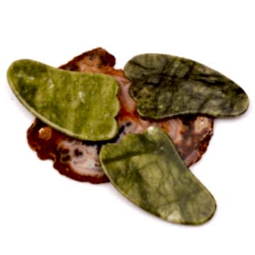 Yeşim Taşı Gua Sha Masaj Aleti